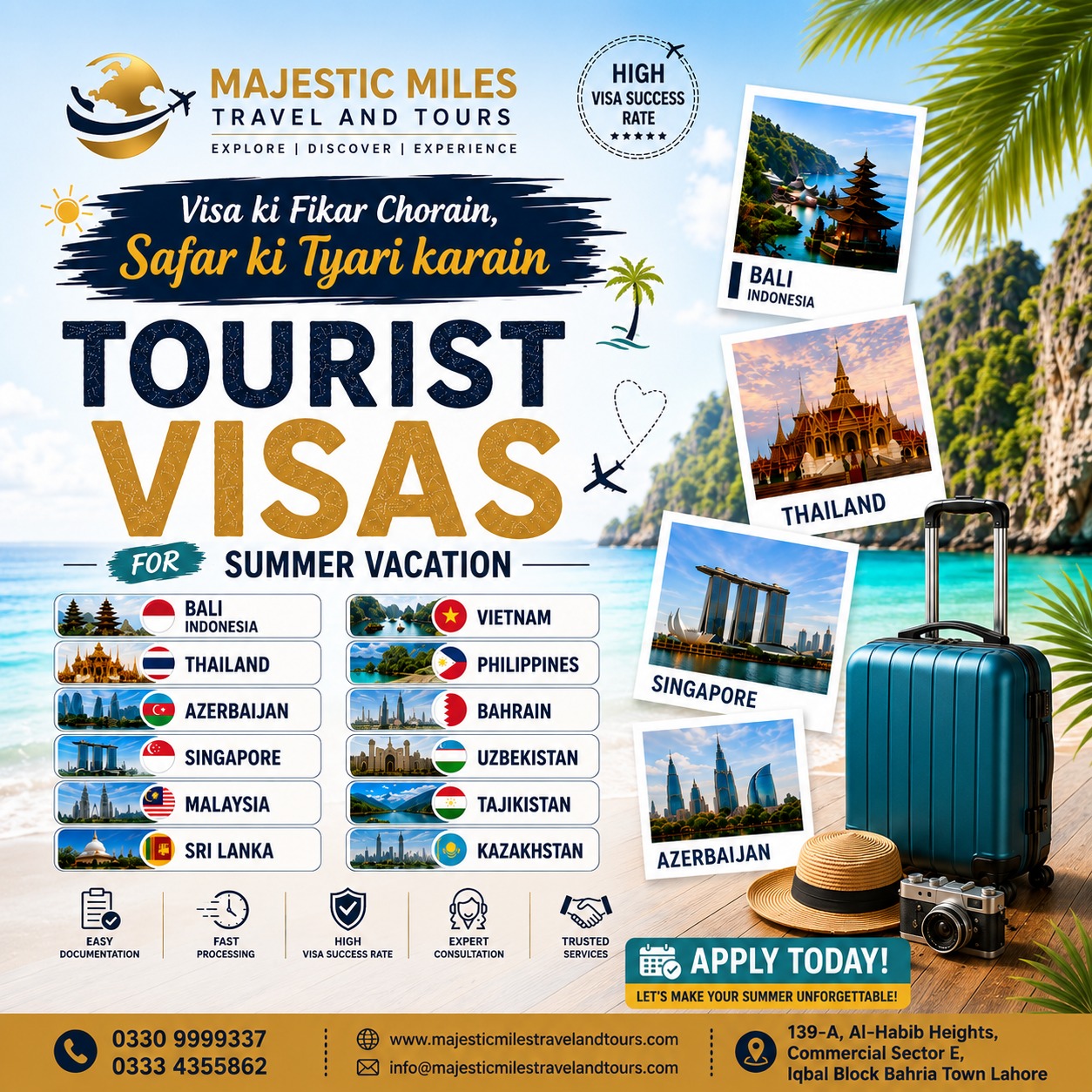 Majestic Miles Worldwide Destinations